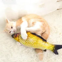Plyšová 3D ryba pro kočky Selin
