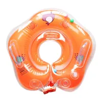Inflatable circle around the neck for toddlers