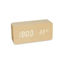 Design multifunction clock (brick-shaped, with rounded edges)