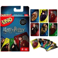 Popular UNO card game with motifs of popular characters - several variants of Dermot motifs