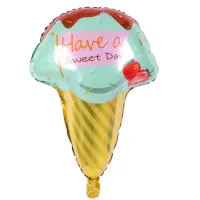 Decorative party balloon - ice cream