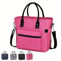 Thermo lunch bag - durable refrigerator with adjustable and removable strap for women and men, waterproof for Bento boxes