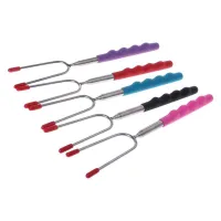 Telescopic roasting forks - various colours