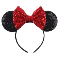 Modern headband with ears and bow in style of popular character - several color variants