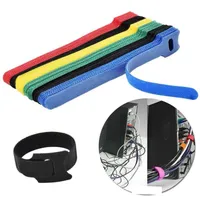 Set of adhesive quality cable straps