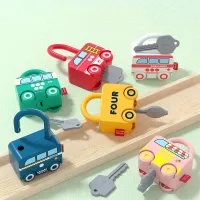 Children's educational lock with key
