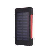 Powerbank with solar panel 10000 mAh