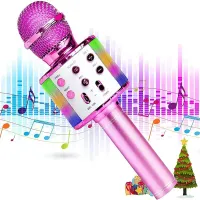 Kids wireless karaoke microphone for fun birthday gifts