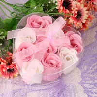 Set cadou de săpunuri în formă de flori