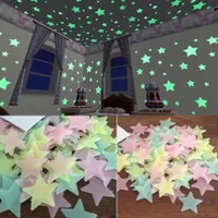 Stele fosforescente pentru perete Glow Stars