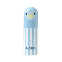 Penguin toothbrush and toothpaste case