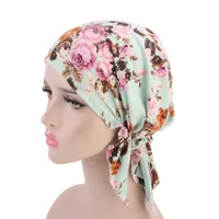 Women's patterned headscarf