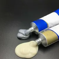 Fast drying metal repair paste