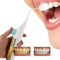 QIC dental water nozzle for teeth teeth oral care flossing water nozzle guide cords for teeth dental corsets dental cleaner (NUDE)