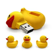 USB flash drive in the shape of a duck