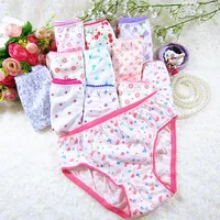 Girl panties made of 100% cotton - 10 pieces