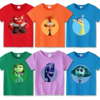 Baby single color T-shirt with short sleeve and printing characters from a fairy tale In the head 2 - Inside Out 2