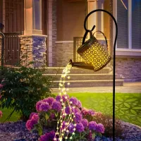 1pc Solar LED light in the shape of a can - Garden decoration, pavement, lawn, patio, landscape