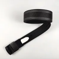 Belt with hidden pocket Black marques