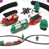 Christmas train with track