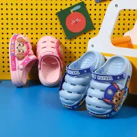 Children's stylish foam shoes with motifs of popular characters Paw patrol