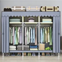 Practical clothing shelf, easy assembly, large storage space