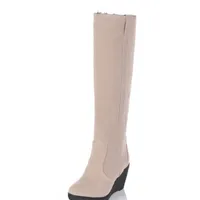 Women's winter boots with Payton fur
