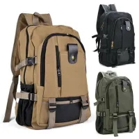 Men's backpack in neutral colours