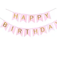 Cute hanging banners to celebrate birthday