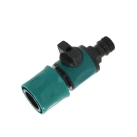 Hose connection with control valve H885