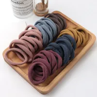 Girls coloured hair elastics 66 pcs