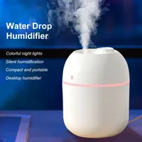 Miniature Humidifier with Double Sprayer and Aromatherapy - 220ml USB Diffuser to Automobile and Households