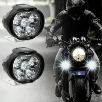 Přední LED světlo pro motocykl 2 ks