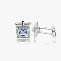 Fine crystal Rubic cufflink