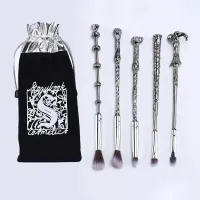 Set 5 pensule cosmetice pentru machiaj Harry Potter