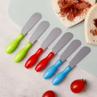 Spatules en acier inoxydable pour étaler les aliments - outils de cuisine durables et pratiques