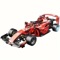 New kit F1 racing car - Pull Back, collector's model with blocks