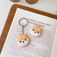 Cute silicone case for AirTag with keychain