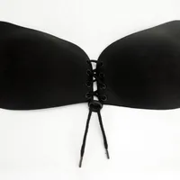 Self-standing push up bra with download