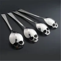 Skull-shaped spoon