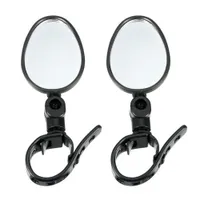 2pcs MTB Bicycle Rear View Mirror Adjustable Clear Rear View Reflector Bike Handlebar Electric Scooter Bicycle Accessories
