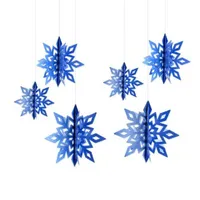 Decorative Christmas Flakes - 6 pcs