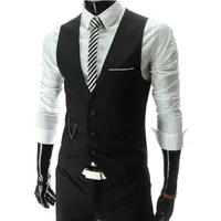 Luxury men's formal vest - Black