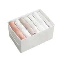 Cotton Canvas Folding Garment Storage Divider Box