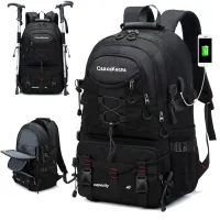 Large waterproof and light outdoor backpack for hiking and camping