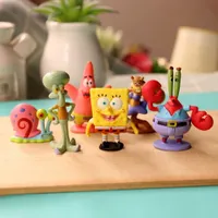Spongebob figúrky v nohaviciach - 6 ks