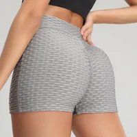 Pantaloni scurți elastici pentru fitness cu talie înaltă pentru femei - Colecția 2022