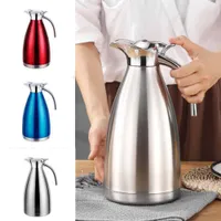 Stainless steel thermo can with double vacuum 2L