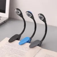 Flexibilní mini připínací lampička na čtení