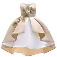 Dívčí luxusní princeznovské šaty na svatbu
